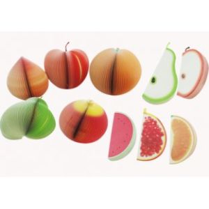 OEM Fruit 150sheets 80GSM / 100GSM offset paper Custom Sticky Notes