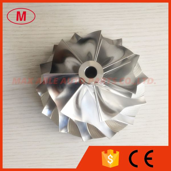 S400 174513 80.30/111.10mm 7+7 blades high performance Turbo milling/aluminum 2618/Billet compressor wheel