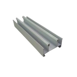 Dominica White Powder Coating Aluminium Window Profiles customized Length