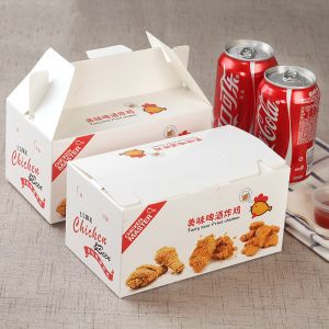 Waterproof OilProof C1S C2S Art Paper Snack Packaging Box PE Coating