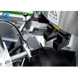 SS304 Frame Rotary Lip Balm Bottom Labeling Machine PLC Control