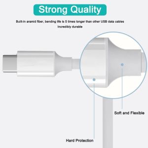 PD 5A 100W USB C To Type C Cable QC3.0 Fast Charge Data Cable For Macbook