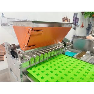 PLC Candy Making Machine SSS304 Chocolate Gummy Depositor Machine