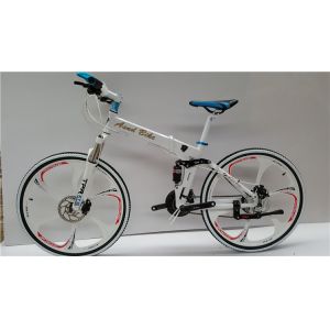 Wholesale Made in China high grade 26&quot; aluminium alloy folding mountain bike MTB with magnesium alloy wheel from china suppliers