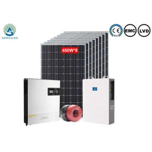 China Home Use Hybrid Solar Power System Kits 10KW With Solar Panel on sale