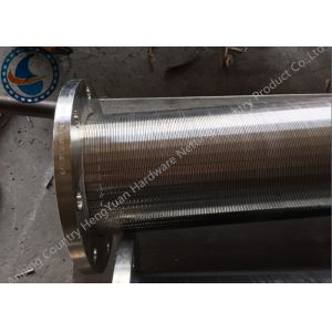Heavy Duty Wedge Wire Mesh Highly Corrosion Resistant Material Non Clogging