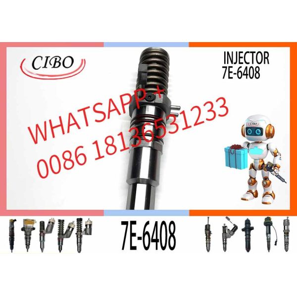 C+ 3508 3512 3516 Injector 7E-6408, Diesel Fuel Injector 7E6408 0R-3883 0R-0906 7C-4173 6I-3075 7C-9578