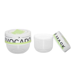 China 100g 240g Cosmetic Cream Jars Container PP Round Bottom on sale