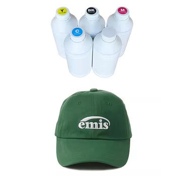 Water Based dtf printing white ink CMYKW Color Printing Environment Friendly In