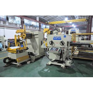 Fully Automatic Coiling Handling Process Roll Feeder Straightener Decoiler Line