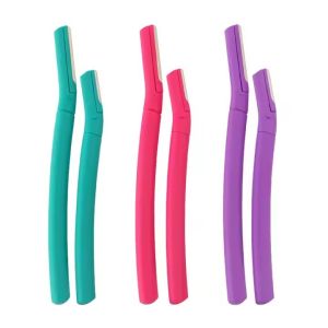 Facial Clean Razor Eyebrow Trimmer Single Blade Safety Eyebrow Grooming Razor