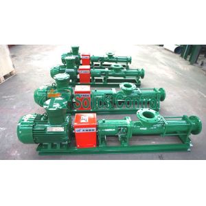 3740 X 420 X 785mm ExdIIBt4 Screw Type Pump For Solid Control Mud Cleaning
