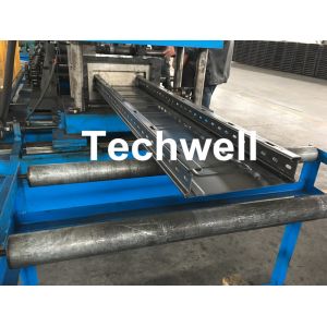 GCr Quench Treatment Roller Cable Tray Roll Forming Machine With Punching Press