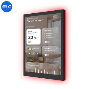 Wholesale Free POE LCD Touch Screen Android 13 Smart Home Products With LED Light Bar from china suppliers