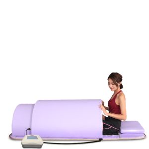 Wholesale Commercial Hot Comfortable Germanium Salon Sauna Dome with Two Domes and One Mat for Weight Loss from china suppliers