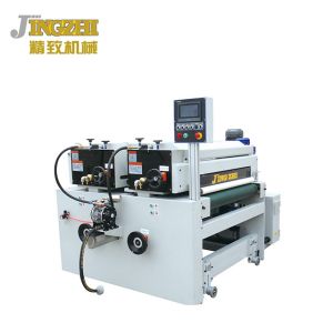 Electric Marble Wall Panel Roller Coating Machine with Adjustable Coating