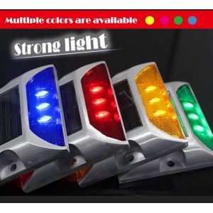 China TYNDD2 Cat Eye Aluminum Warning Light Glow in the Dark Dock Lights Flashing Driveway Road Stud LED Solar Road Marker Light on sale
