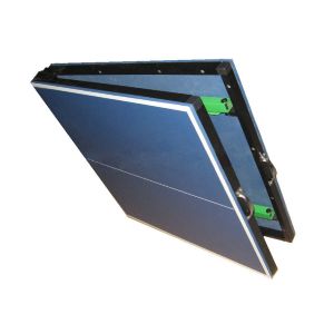 Customized Table Tennis Table Foldable Blue Color MDF Material For Children