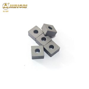 Hardness 12.7*12.7*6.5mm Chian Saw Machine Tungsten Carbide Insert / Tungsten