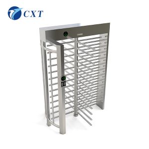 Face Recognition Full Height Turnstile with Brushless Motor and 40W/100W Power
