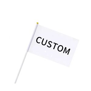 Portable Iran Old Flag Hand Iran Lion Mini Polyester Hand Held Flags