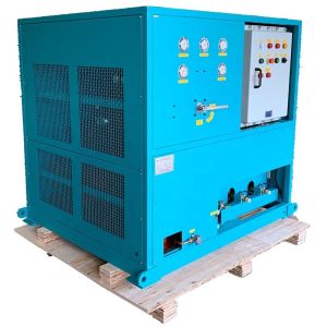 Refrigerant ISO Tank Recovery Machine Explosion Proof 25HP Recovery System AC