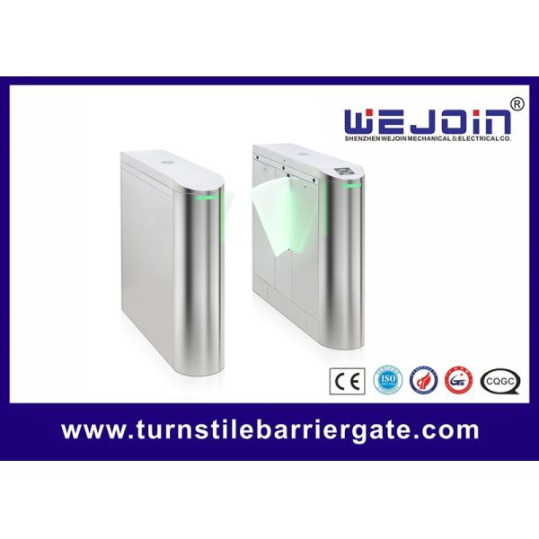 Quality Anti Tailgating Flap Barrier Turnstile Gate With Anti Collision Function for sale