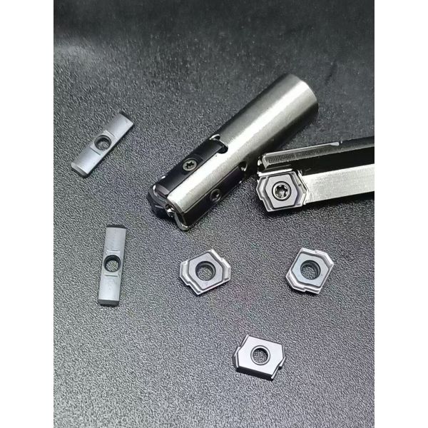 Tungsten Carbide Inserts Resists Diffusion Wear And Chemical Reactions With Workpiece Materials At High Temperatures