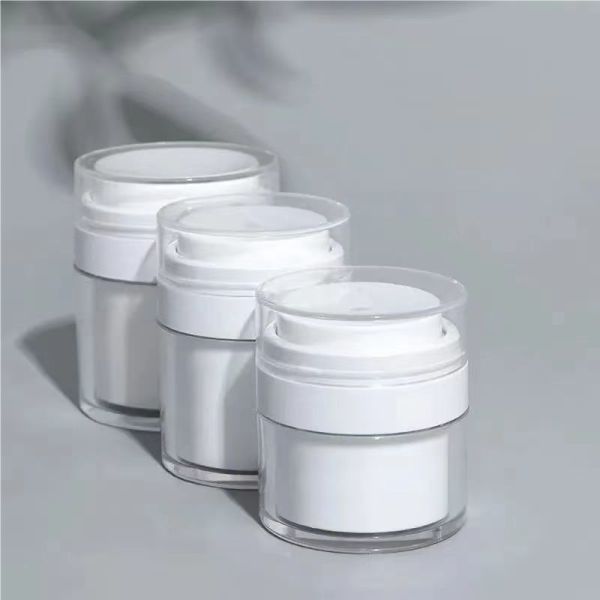 15ml to 100ml Airless Cream Jar with Preservation of Formula and Travel-friendly Design for Personal Care