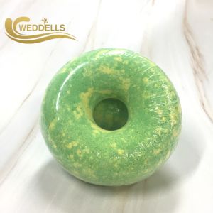 Unique 40g 120g Custom Bath Bombs Donuts Shape Natural Ingredients