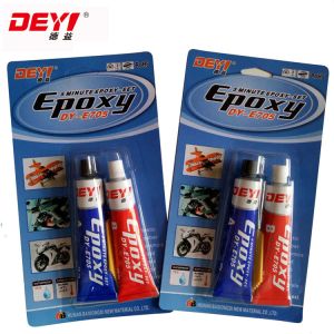 China Fast Curing Epoxy AB Glue with 1:1 Mixing Ratio Touch Dry in 5 Minutes and Full Cure in 12 Hours on sale