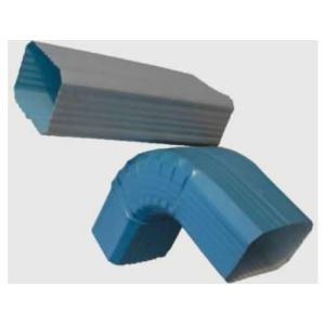 CE Certification Downpipe Roll Forming Machine , Precise Gutter Making Machine