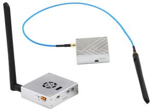 China 2.4GHz 30km Long Range UAV COFDM Transmitter HDMI Video and Duplex Mavlink Data System on sale