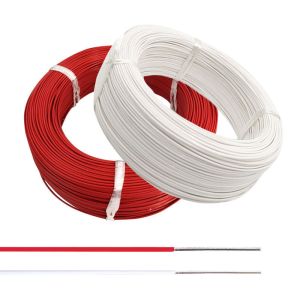 22AWG PFA high temperature Coated Copper Wire Silver Plated Copper High
