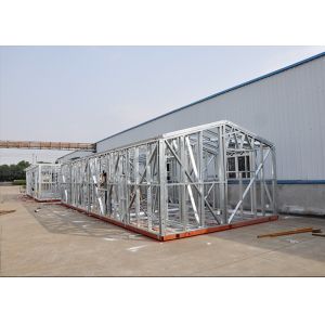 Light Steel Frame Environmentally Friendly Prefab Mobile Homes Quick Assemble