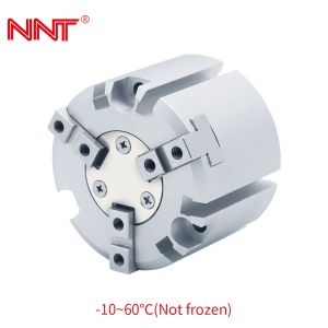 NMHS3 Series Robot Pneumatic Gripper , Aluminum Parallel Jaw Gripper