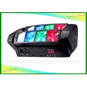 Indoor Mini 8 Eyes Led Spider 8*3w / 10w Rgbw 4in1 Led Moving Head Light