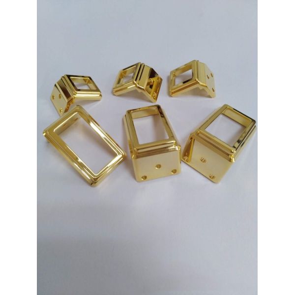 Chrome Metallic Mirror Plastic Fitting Vacuum Metalizing Machine