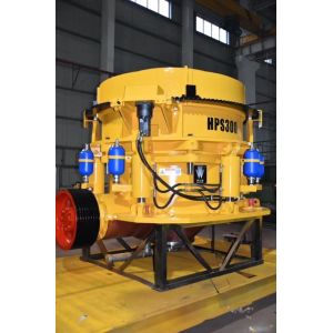 Yellow Hydraulic Stone Cone Crusher Machine Multi Cylinder Minyu Type MSP300