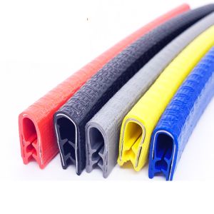 U Channel PVC Cabinet Door Edge Trim for Automotive Protection and Customized