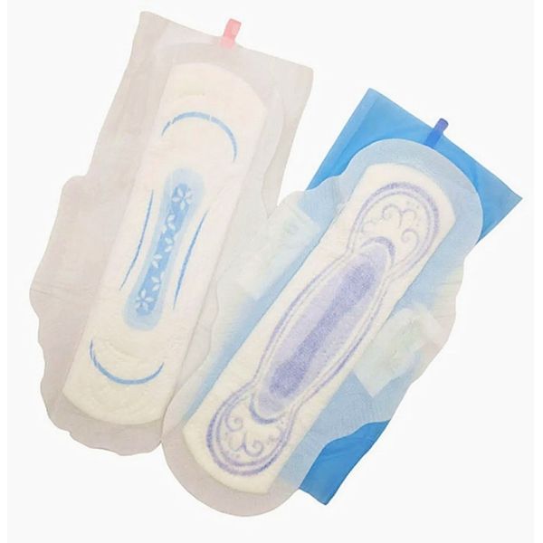 Custom Soft Care Water-Proof Top Sheet Pulp-Up Sanitary Napkin with Cotton Material Manufactured in China
