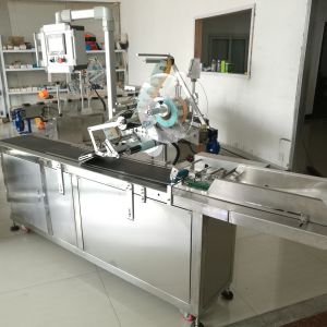 YM210D Automatic Label Applicator for Mylar Pouch Plastic Bag With Date Code