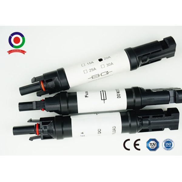 Quality 4.0mm Pin Copper Silver Plated Solar Fuse Connector for sale