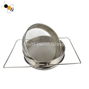 304SS Double Filters 16 Mesh 30 Mesh Honey Strainer