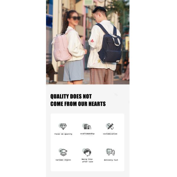 Folding Lightweight Outdoor Travel Backpack Student Bag Customizable Pattern