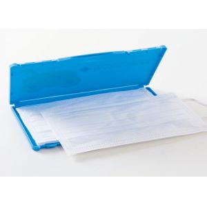 Clean aseptic ety protection box to carry with you a simple japanese-style