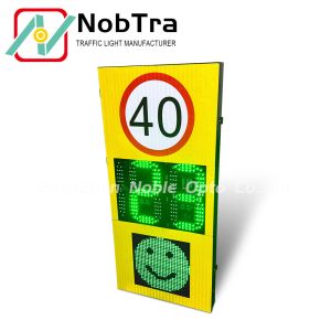 China Integrated LED Speed Sign with Two-way Detection IP54 CE Certification on sale