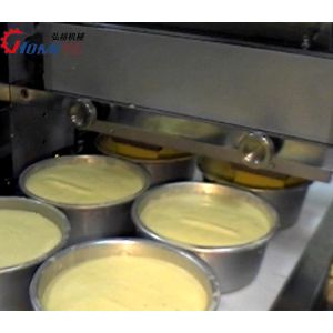 Electric Swiss Roll Muffin Cake Filling Machine Snack Making With Flour