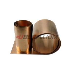 Wholesale Beryllium Copper Uns C17200 Half Hard Strip Cube2 CDA 172 0.8-2mm For Springs from china suppliers