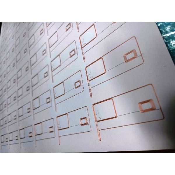Quality A3 A4 Or Customerized Size Dual Interface DI Inlay Recyled PVC Prelam Sheet For Smart Card Production for sale